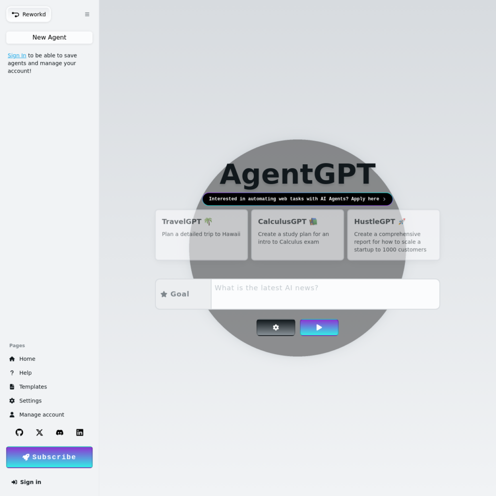 AgentGPT