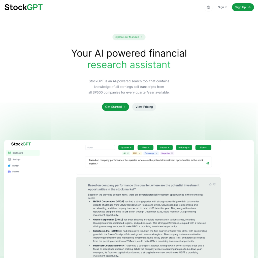 StockGPT